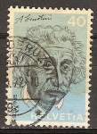 Sellos de Europa - Suiza -  Albert Einstein (físico).