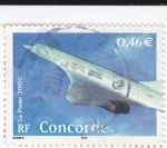 Stamps France -  Concorde