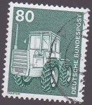 Stamps Germany -  tractor