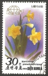 Stamps North Korea -   Flor