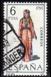 Stamps Spain -  1969 Trajes tipicos españoles.Ifni - Edifil:1898