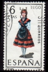 Stamps Spain -  1969 Trajes tipicos españoles. Lugo - Edifil:1903