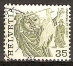 Stamps Switzerland -  Costumbres populares.