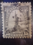 Stamps United States -  Statue of Liberty (1875)