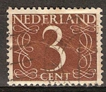 Stamps Netherlands -  Numeral.