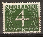 Stamps Netherlands -  Numeral.