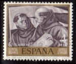 Sellos del Mundo : Europa : Espa�a : 1969 Alonso Cano. San Juan Capistrano y San Bernardino- Edifil:1918