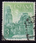 Sellos de Europa - Espa�a -  1969 Serie Turística. Catedral de Murcia - Edifil:1936