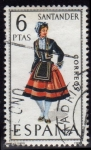 Stamps Spain -  1970 Trajes típicos españoles. Santander - Edifil:1954