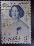 Stamps Spain -  E:2502. Reyes de España-Casa de Borbón-ISABEL II