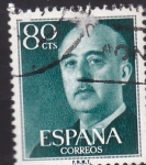 Stamps Spain -  franco