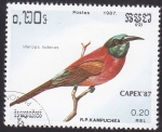 Stamps Cambodia -  abejarruco