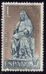 Sellos del Mundo : Europa : Espa�a : 1971 Año Santo Compostelano. Stª Brigida de Vadstena. Suecia - Edifil:2009