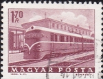 Stamps Hungary -  tren