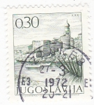 Stamps Yugoslavia -  Ciudad amurallada