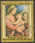 Stamps Guinea Bissau -  Cuadro de Raffaello