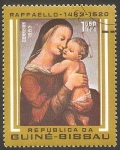 Stamps Guinea Bissau -  Cuadro de Raffaello