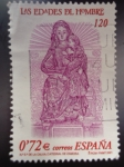 Sellos de Europa - Espaa -  Ed:3809-¨¨Las Edades del Hombre¨-Virgen de la Calva Catedral de Zamora (Talla Románica)