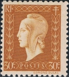 Stamps France -  MARIANNE DE DULAC 1945. Y&T Nº 683. RESERVADO