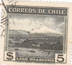 Stamps Chile -  Lago Villarrica