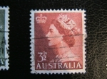 Sellos de Oceania - Australia -   Reina Elizabeth II de Inglaterra