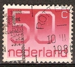 Stamps Netherlands -  Numeral.