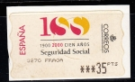 Stamps Spain -  Seguridad Social 2000-3 (765)