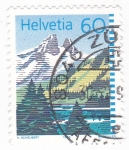 Stamps Switzerland -  PAISAJE ALPINO