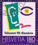 Stamps Switzerland -  TELECOM 95, GINEBRA. M 964