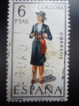 Stamps Spain -  Ed:1840- Trajes Típicos Españoles-CORDOBA (Nº14)