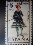 Stamps Spain -  Ed:1772- Trajes Típicos Españoles- AVILA (Nº6)