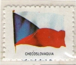 Stamps Czechoslovakia -  1 Bandera