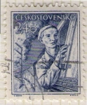 Stamps Czechoslovakia -  35 Maquinista