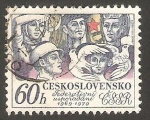 Stamps Czechoslovakia -  2314 - 10 Anivº de la Federación Checoslovaca