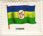 Sellos de America - Granada -  Bandera