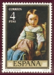 Sellos del Mundo : Europa : Espa�a : 1974 Eduardo Rosales y Martin. Nena - Edifil:2206