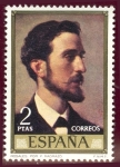 Stamps Spain -  1974 Eduardo Rosales y Martin. 