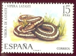 Stamps Spain -  1974 Fauna Hispánica. Víbora de Lataste - Edifil:2196