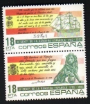 Sellos de Europa - Espaa -  1985  II CENTENARIO DE LA BANDERA ESPAÑOLA