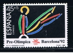 Sellos de Europa - Espaa -  Edifil  3027  Barcelona´92.  III serie Pre-Olímpica.  