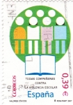 Stamps Spain -  VALORES CÍVICOS-Todos Compañeros Contra la Violéncia Escolar (P)