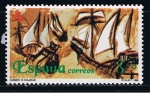 Stamps Spain -  Edifil  3080  V Cente. del Descubrimiento de América. Viajes.  