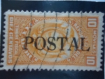 Stamps Ecuador -  Rep. del Ecuador-Timbre Fiscal-Postal-Moviles.