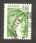 Stamps France -  2101 - Sabine de Gandon