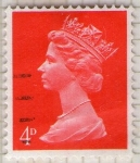 Stamps United Kingdom -  Realeza