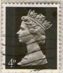 Stamps United Kingdom -  Realeza