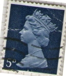 Stamps United Kingdom -  Realeza