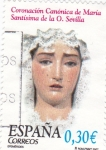 Stamps Spain -  Coronación Canónica de María Santísima de la O. Sevilla      (P)