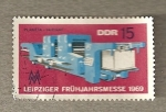 Stamps Germany -  Feria de Leipzig