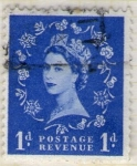 Stamps United Kingdom -  Realeza